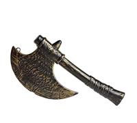 ATOSA hacha vikinga de combate 38cm con hoja plateada