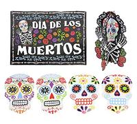 ATOSA kit decoración cartón halloween día de los muertos