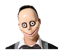 ATOSA máscara viral cara macabra ojos saltones y sonrisa tensada