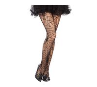 ATOSA medias negras con diseño de telaraña y calaveras para mujer adulta