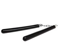 ATOSA nunchaku negro de 30 cm con cadena para disfraz de ninja