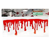 ATOSA pegatina sangre gotas 30x11 cm decoración halloween
