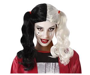 ATOSA peluca coletas villana rubia morena