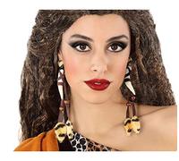 ATOSA pendientes historia cavernícola mujer adulto