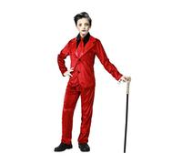 Atosa Red Vampire Costume with Tie Boy 3 to 4 Years