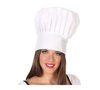 ATOSA sombrero chef cocinero blanco