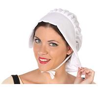 ATOSA sombrero sirvienta doncella blanco