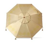 Atosa sombrilla de playa de aluminio modelo con upf 50+ beige