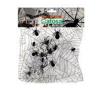 ATOSA telaraña decoracion halloween blanca 100 gr
