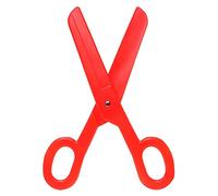 ATOSA Tijeras Gigantes Rojas de Plástico 38 cm - Accesorio Divertido para Disfraces, Bromas y Fiestas Temáticas - Tijeras XXL Simuladas