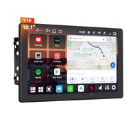 ATOTOEXCEL V10 10" Android Radio Coche 2din, 6GB+128GB, 4G LTE&Wi-Fi, aptX HD BT 5.4, Karaoke en el Coche, DSP/7.1.2 Canales, DVR 4 Canales, CarPlay y Android Auto inalámbricos, Asistente IA