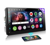 ATOTOZONE A6 Android 4G+64G Radio Coche 2 DIN, 7" Pantalla Táctil QLED Cargadores de Medios Digitales, CarPlay/Android Inalámbrico, 2 Bluetooth, 4G LTE, MirrorLink, A6G2B7PL