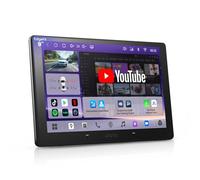 ATOTOZONE A7 Android Radio Coche 2 DIN, 9" Pantalla Táctil 4G+64G Cargadores de Medios Digitales, CarPlay/Android Inalámbrico, WiFi/BT/USB, Hi-Fi DSP w/4V Pre-Outs, AI Chat&GPS Tracking