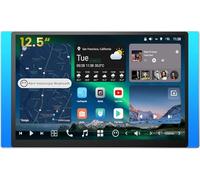 ATOTOZONE X10G225E 12.5" Pulgadas Radio 2 DIN Android, 8+128 G, Carplay inalámbrico y Android Auto, 4G LTE, Asistente de Voz AI, Seguimiento GPS, Micrófono Dual & Bluetooth, LRV, 36B-EQ, Entrada HDMI