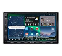 ATOTOZONE X10G2A7E Botón Android De 7 Pulgadas con Navegación Integrada, 8+128G Doble DIN Estéreo, ChatGPT AI, 4G LTE, CarPlay y Android Auto Inalámbricos, Doble Teléfono & Bluetooth