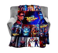 ATOurDealss Henry-Danger - Manta de viaje de franela ultrasuave para sofá, camping, dormitorio, decoración, regalos, 50 x 40 pulgadas