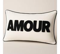 Atout Ciel - Cojín con Relleno de algodón, 30 x 50 cm, Color Crudo