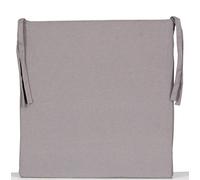 Atout Ciel - Cojín para Silla Cuadrada (40 x 40 cm), Color Gris