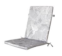 Atout Ciel - Cojín para Silla de Exterior (90 x 40 cm, 6 Variantes), Color Gris
