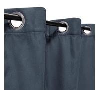 Atout Ciel - Cortina de Gamuza térmica Forrada Polar (140 x 180 cm), Color Azul petróleo