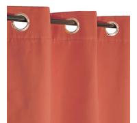 Atout Ciel - Cortina térmica Forrada Polar con Ojales, 140 x 240 cm, Lista para Colocar, Terracota