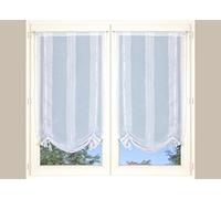 Atout Ciel Par de persianas de 60 x 140 cm, Color Blanco Listo para Colocar
