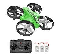 ATOYX Mini Drone para Niños y Principiantes, Drone para Niños Teledirigido con 3D Flip, Hover Automático, Modo sin Cabeza, 3 Baterías,Regalo para niños y niñas (Verde)