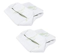 ATP MODERN Paquete de 2 fundas de almohada de rodilla - Funda de almohada de repuesto para piernas - Funda de almohada refrescante - Funda de almohada universal para embarazo (2)