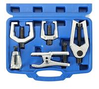 ATPEAM Juego de 5 Piezas Extractor de Rótulas para Coche, Herramienta Universal para Extraer Rótulas de Suspensión, Extractor de Rótulas para Automóviles y Camiones