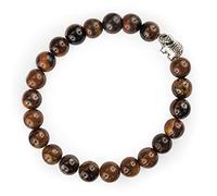 Atracción Zen PULSERA ELEFANTE GANESH Piedras Naturales | Hecho a Mano | Joyería Mujer Hombre | Pulsera de piedra natural | Todas las piedras de nuestras pulseras son naturales, 21 cm, Piedra, Piedras