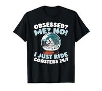 Atracciones Diversión - Temático Parque Montaña Rusa Camiseta