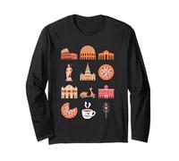 Atracciones Italianas Roma Venecia Florencia Monumento Italia Viajes Manga Larga