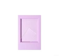 Atractivo estético transforma imágenes ordinarias en impresionantes pantallas utilizando nuestra colorida colección de 10 marcos de fotos compatibles con Fujifilm (morado)