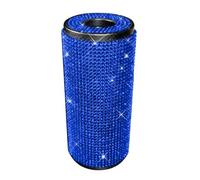 Atractivo estuche de pañuelos de coche con diamantes de moda, soporte decorativo para toallas de papel, accesorios elegantes para propietarios, caja de toallas de papel con diamantes