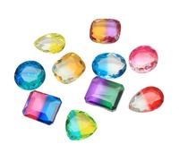 Atractivo Multi Color Ametrina 500.00 Ct Lote de 6 Unids Mezcla Forma Multi Color Ametrina Loose Gemstones Lote para la fabricación de joyas