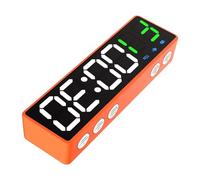 Atractivo reloj de fitness transportable para 8 modos de entrenamiento profesional, pantalla LED grande, batería de larga duración, USB, crea reloj de batería de carga
