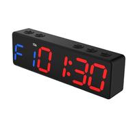 Atractivo reloj transportable para entrenamientos de gimnasio, pantalla LED transparente, modelos profesionales, batería larga, USB, crea batería de carga