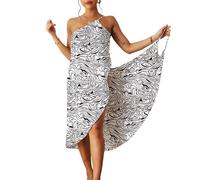 ATRACTIVOLL Mujer Cubre de Traje de baño, Bikini Cover Up, Vestido de Playa Verano, Suelto Beachwear Sexy