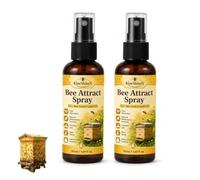 Atractor Natural De Abejas para Exteriores, Cebo Colmenas con Miel, Extracto Vegetal Suave, 30 G Y 50 G. Ideal Jardines De Flores, Huertos, Frutales Y Patios Traseros. (2pcs,50ml)