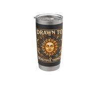 Atraído Por Cosas Hermosas Astrología Vaso térmico de acero inoxidable de doble pared