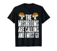 Atraído por Hongos Estilo Bosque Naturaleza Humor Camiseta