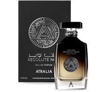 Atralia Absolute Noir Eau de Parfum Hombre 100 ml 3.4 Oz - Fragancias lujosas y duraderas con notas de fuera de bergamota, limón, pomelo y pimienta rosa - La mejor alternativa para Absolu Aventu
