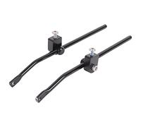 Atran Velo Soporte para portaequipajes-07388986 Fijación para portaequipajes, Adultos Unisex, Negro, 230 mm