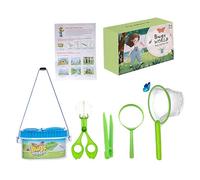 Atrapa Insectos Para Niños - 6 Piezas, Kits De Caza De, Kit De Explorador Al Aire Libre, Juego De Trampas Para Insectos Para Niños, Con Lupa, Pinzas, Tubo Guía, Red Y Placa Guía | Herramienta