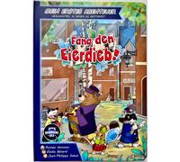 Atrapa Los , Ladrón Board Game Box Juego Infantil Libro de Archivador Fantasía