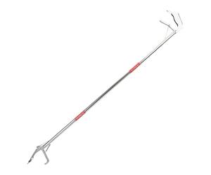 Atrapa Serpientes - Pinza Basura Plegable Acero Inoxidable | Herramienta Manipulación Mandíbula Ancha | Recogedor Robusto Para Cangrejo Anguila Desechos Hogar Patio Jardín Picnic Senderismo, 127cm
