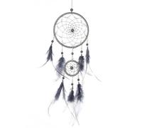 Atrapa-Sueños, Gran Atrapa Sueño con 2 Círculos para dormitorio, decoración de casa, Navidad, decoración de pared, decoración móvil, para niñas, niños, regalo