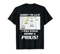 Atrapado detrás de una camiseta Prius Camiseta