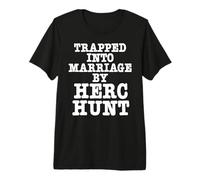 Atrapado en el Matrimonio por HERC Hunt Funny Adult Humor Camiseta Premium