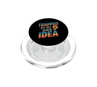 Atrapado por Mi Propia Idea Quedó Atrapado Divertido Meme Trampa PopSockets PopGrip para MagSafe